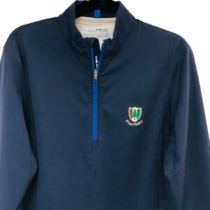 RLX Ralph Lauren 1/2 Zip Pullover Jacket Women S Wind Rain Golf PINE VALLEY